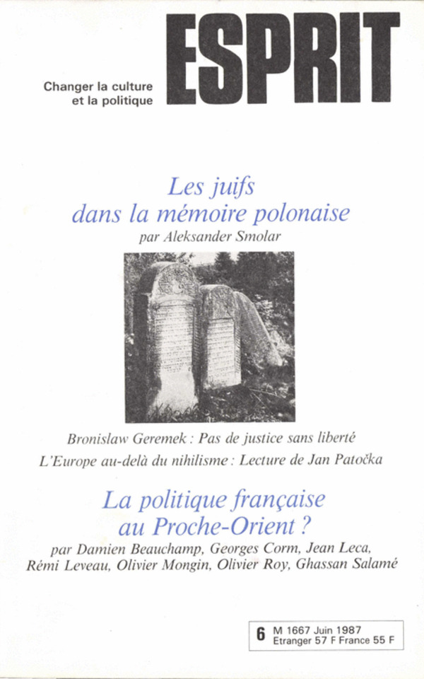 Les juifs dans la mémoire polonaise