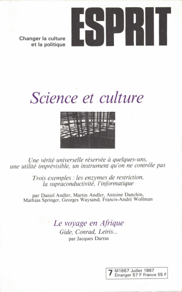 Science et culture