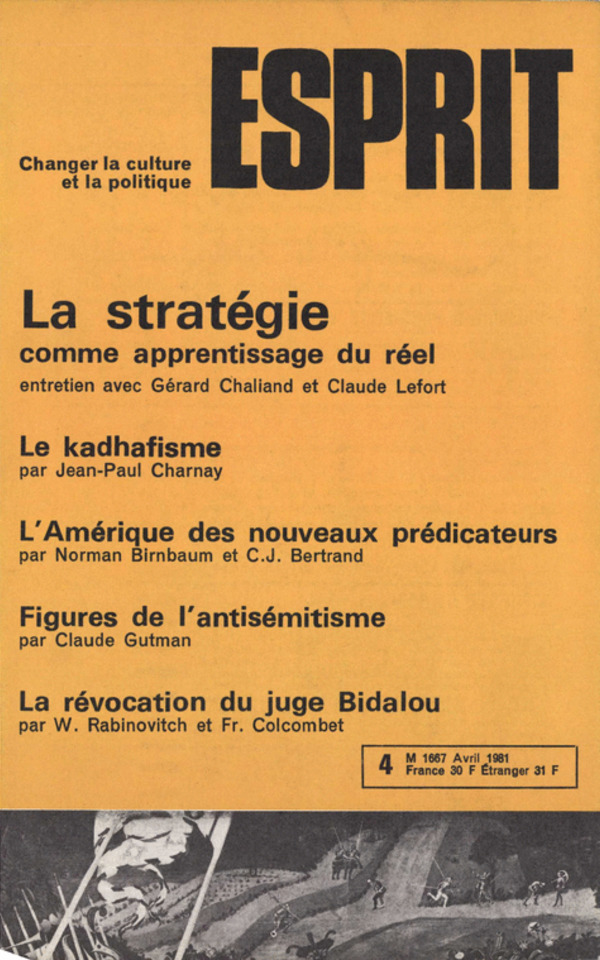 LA STRATEGIE COMME APPRENTISSAGE DU REEL