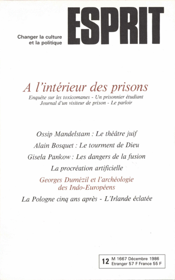 A L’INTERIEUR DES PRISONS