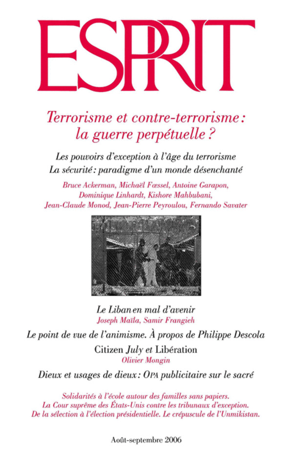 Terrorisme et contre-terrorisme : la guerre perpétuelle ?
