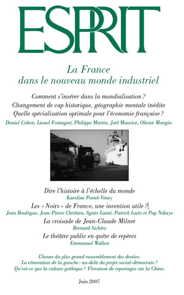 La France dans le nouveau monde industriel