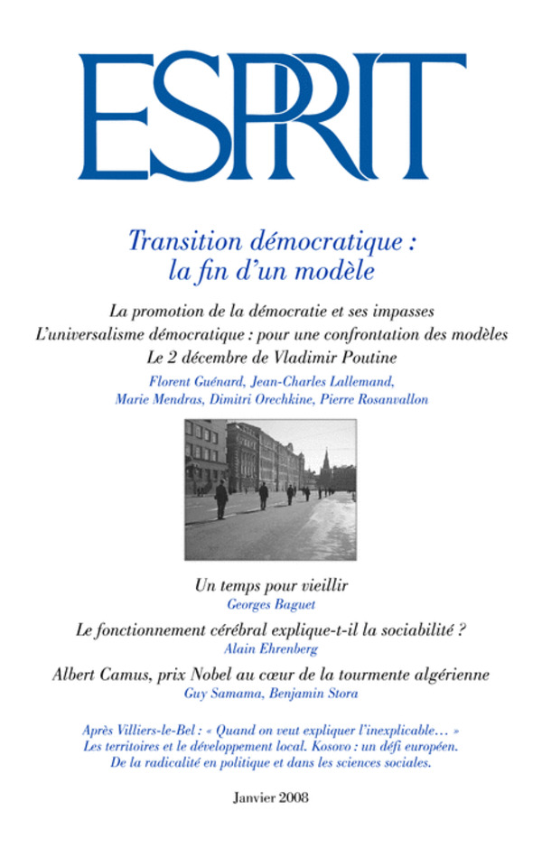 Transition démocratique : la fin d’un modèle