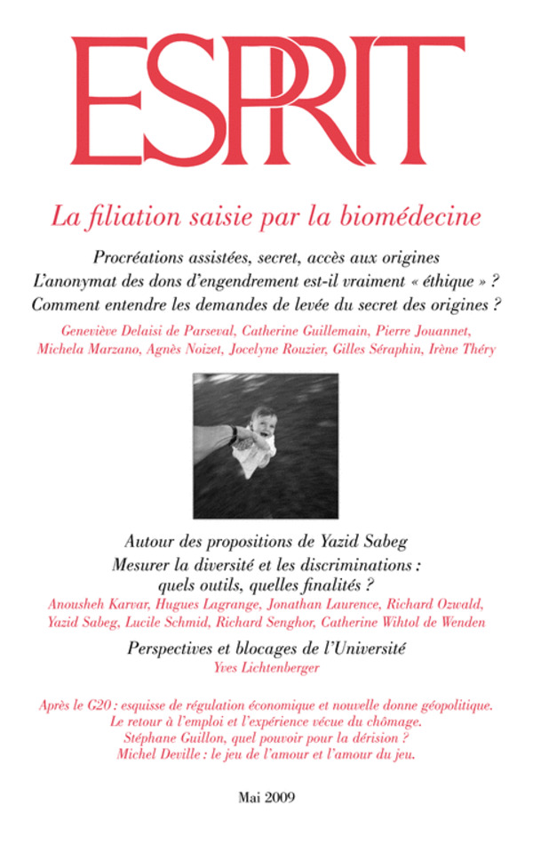 La filiation saisie par la biomédecine