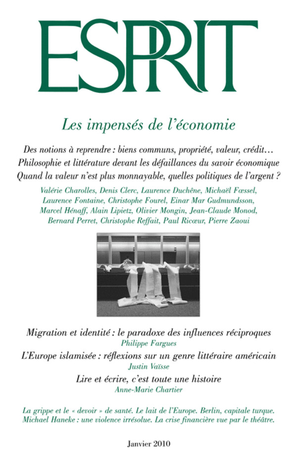 Les impensés de l’économie