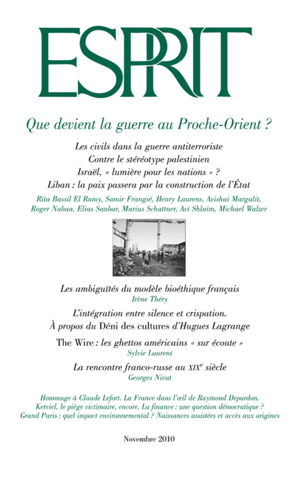 Que devient la guerre au Proche-Orient ?
