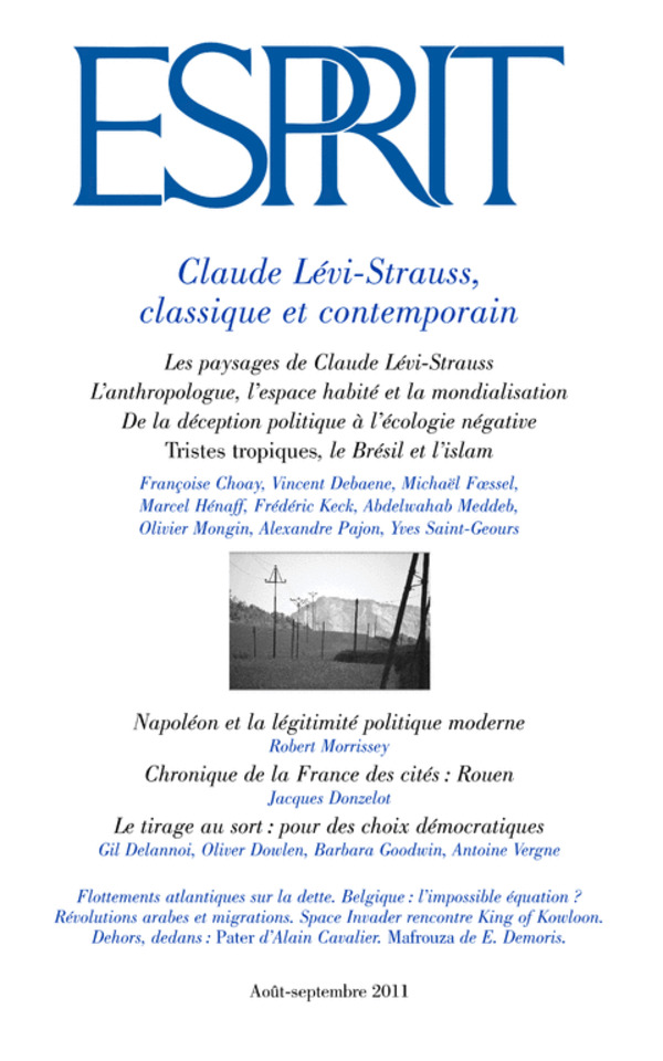 Claude Lévi-Strauss, classique et contemporain