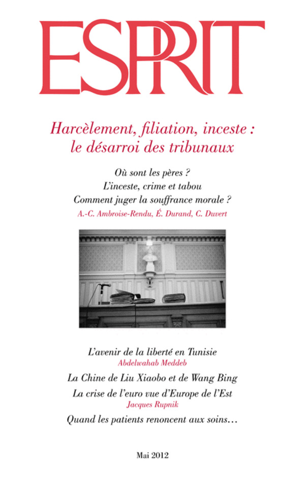 Harcèlement, filiation, inceste : le désarroi des tribunaux