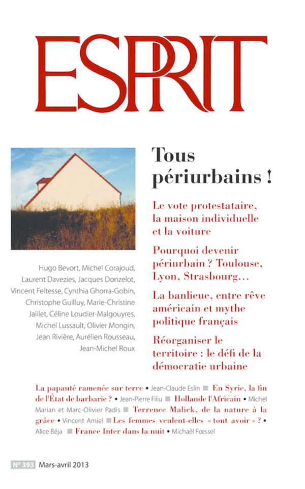 Tous périurbains !