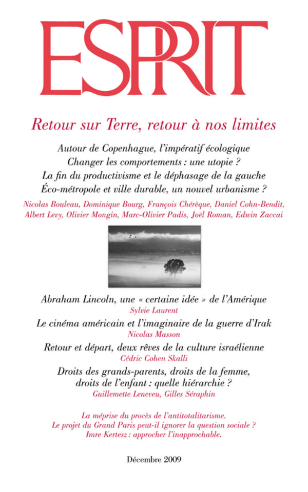 Retour sur Terre, retour à nos limites