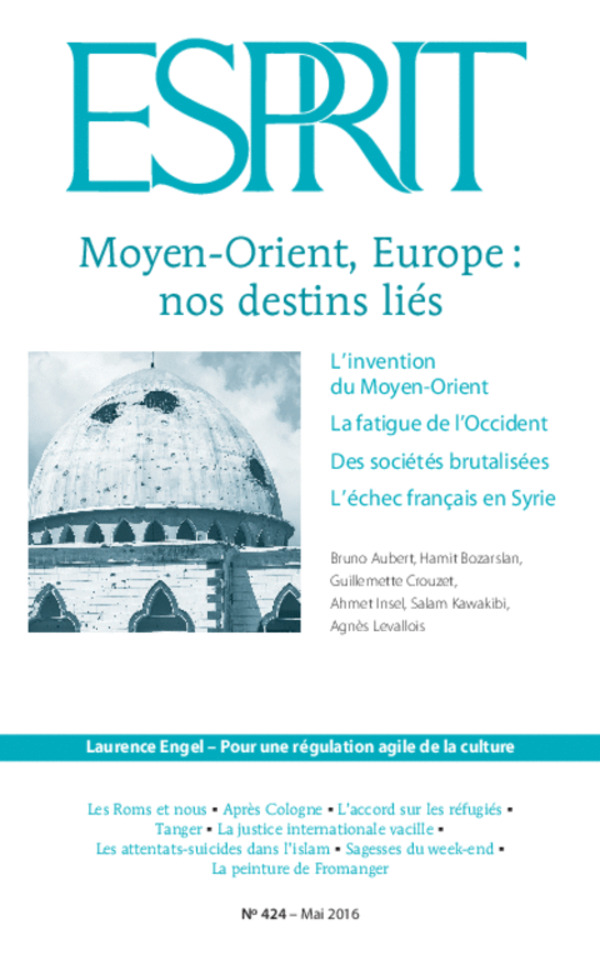 Moyen-Orient, Europe : nos destins liés