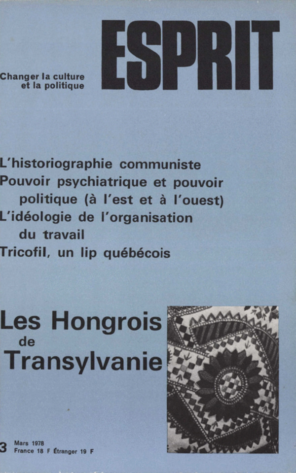 LES HONGROIS DE TRANSYLVANIE