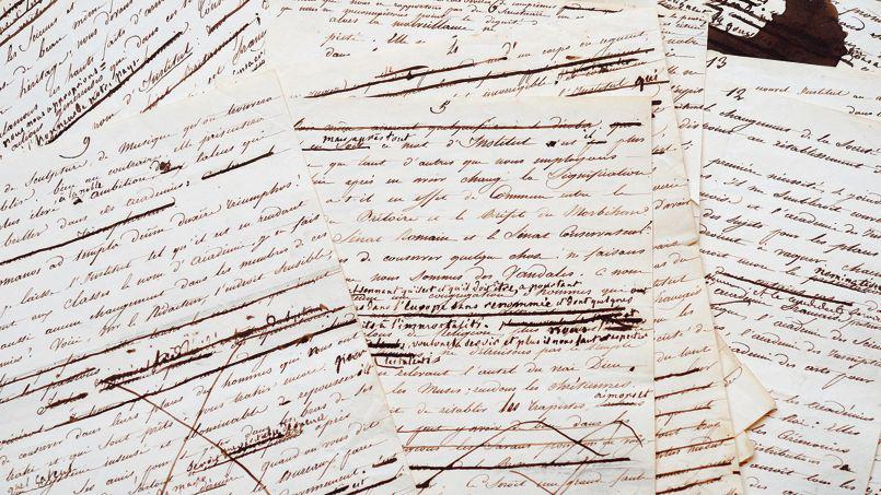 Manuscrit de Chateaubriand © De Baecque et associés Manuscrit de Chateaubriand © De Baecque et associés