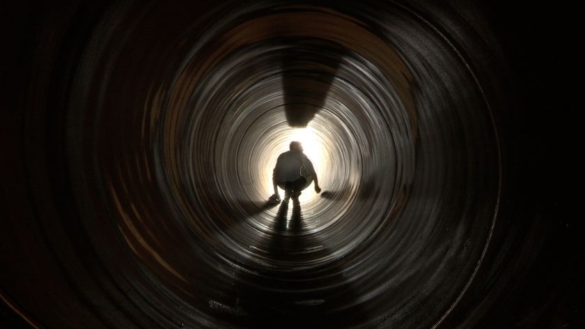 Ali Kazma, Subterranean, 2016. Diptyque vidéo HD, couleur, son, 5 min 20 s. © Ali Kazma. Courtesy de l’artiste et du Borusan Contemporary, Istanbul