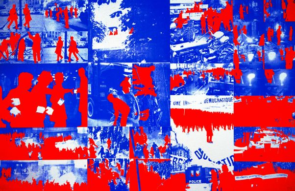 Album Le Rouge, 1968. 21 affiches sérigraphiées. Centre Pompidou, Musée national d’art moderne, don de l’artiste, 2006. © Gérard Fromanger, 2016. © Collection Centre Pompidou/Dist. RMN-GP. Photo Georges Merguerditchian