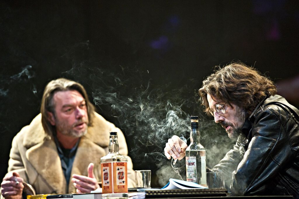 De gauche à droite : Laurent Sauvage et Stanislas Nordey © Jean-Louis Fernandez