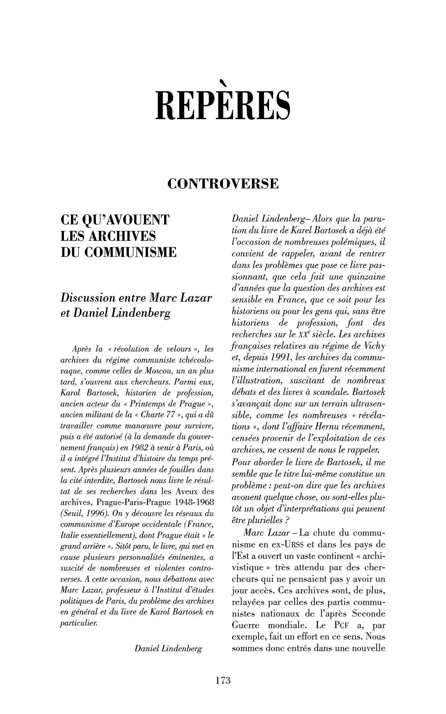 Ce qu’avouent les archives du communisme
