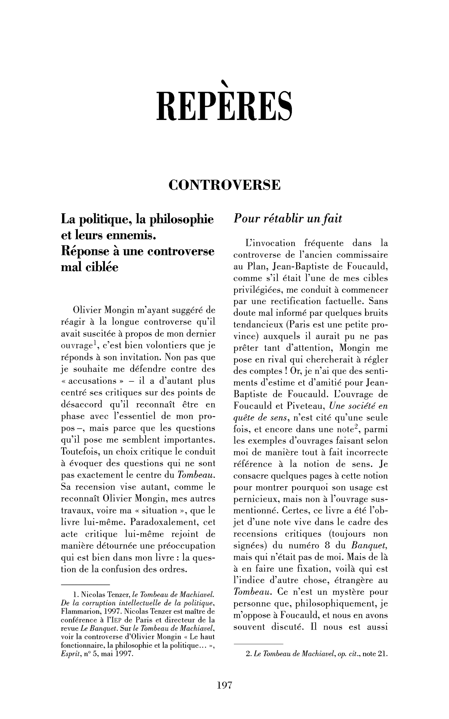 La politique, la philosophie et leurs ennemis