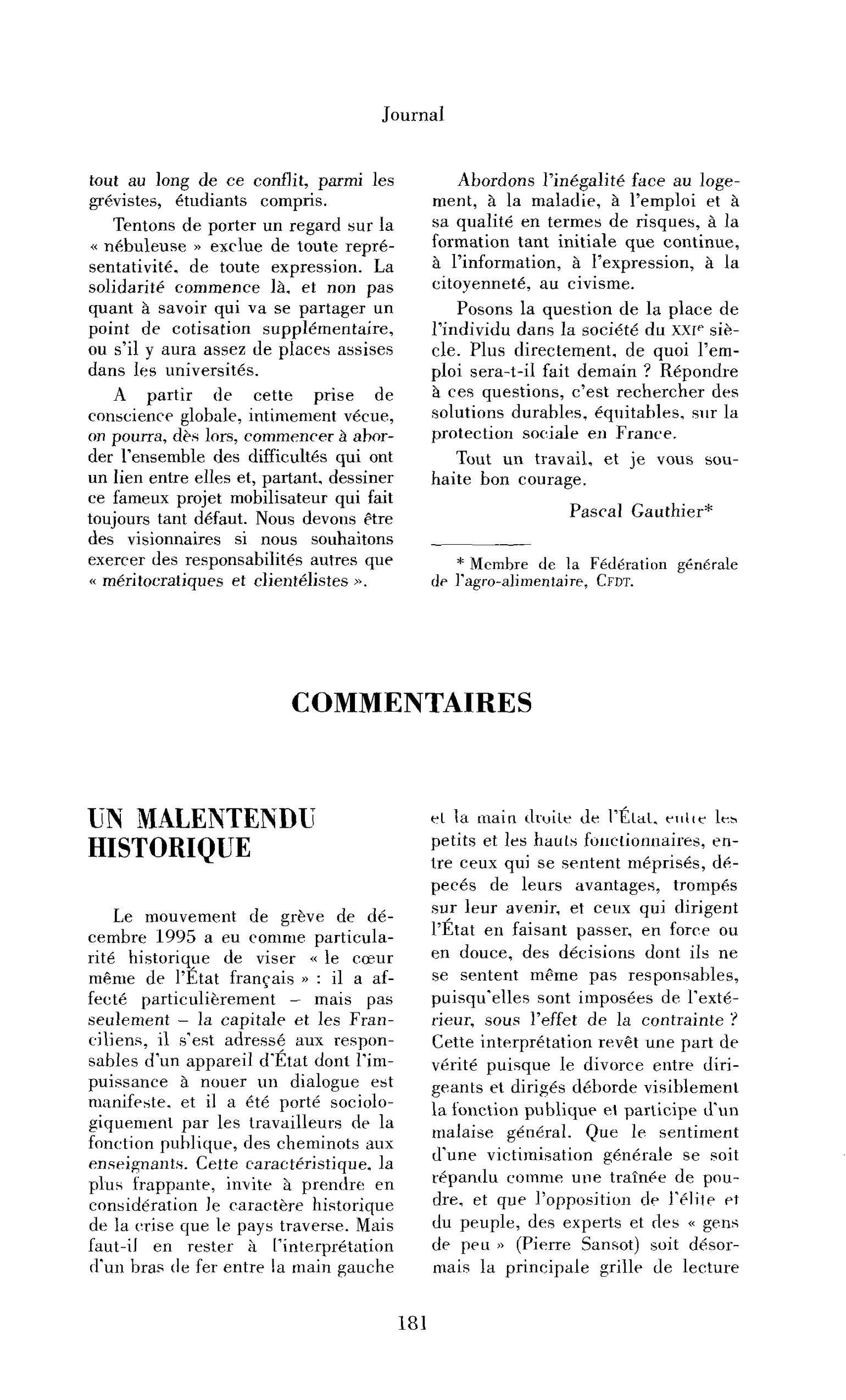 Commentaires