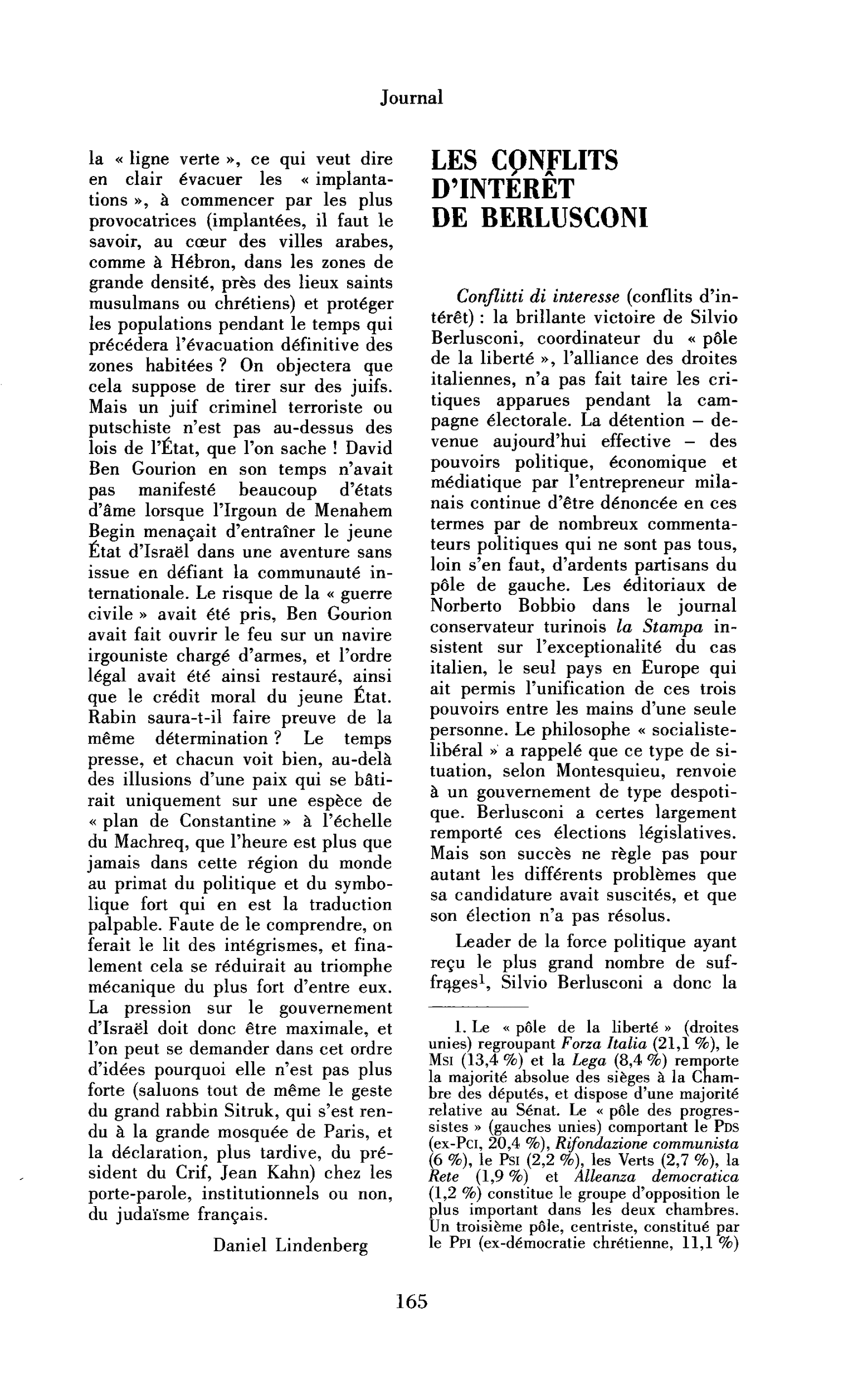 Les conflits d’intérêt de Berlusconi