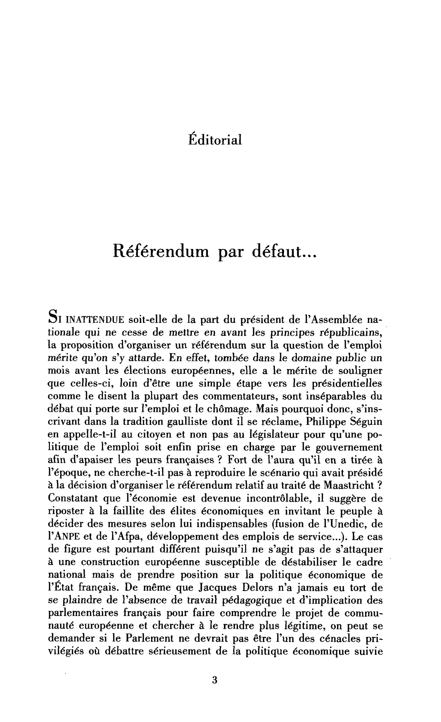 Référendum par défaut