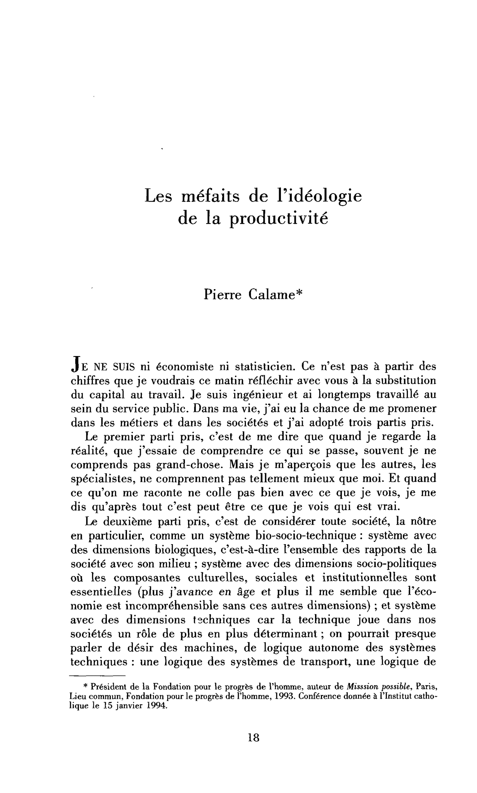 Les méfaits de l’idéologie de la productivité