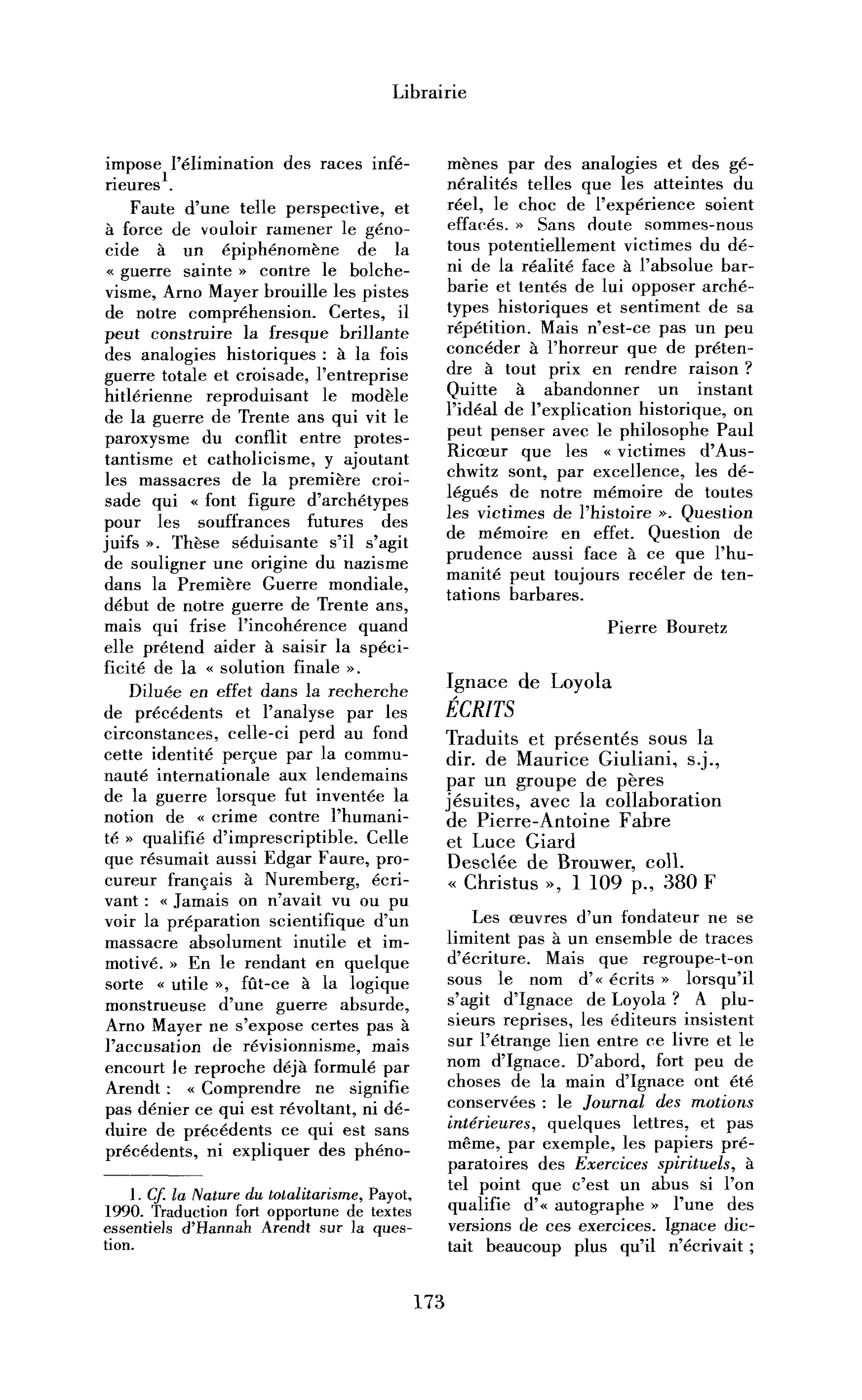 Ignace de Loyola : Écrits