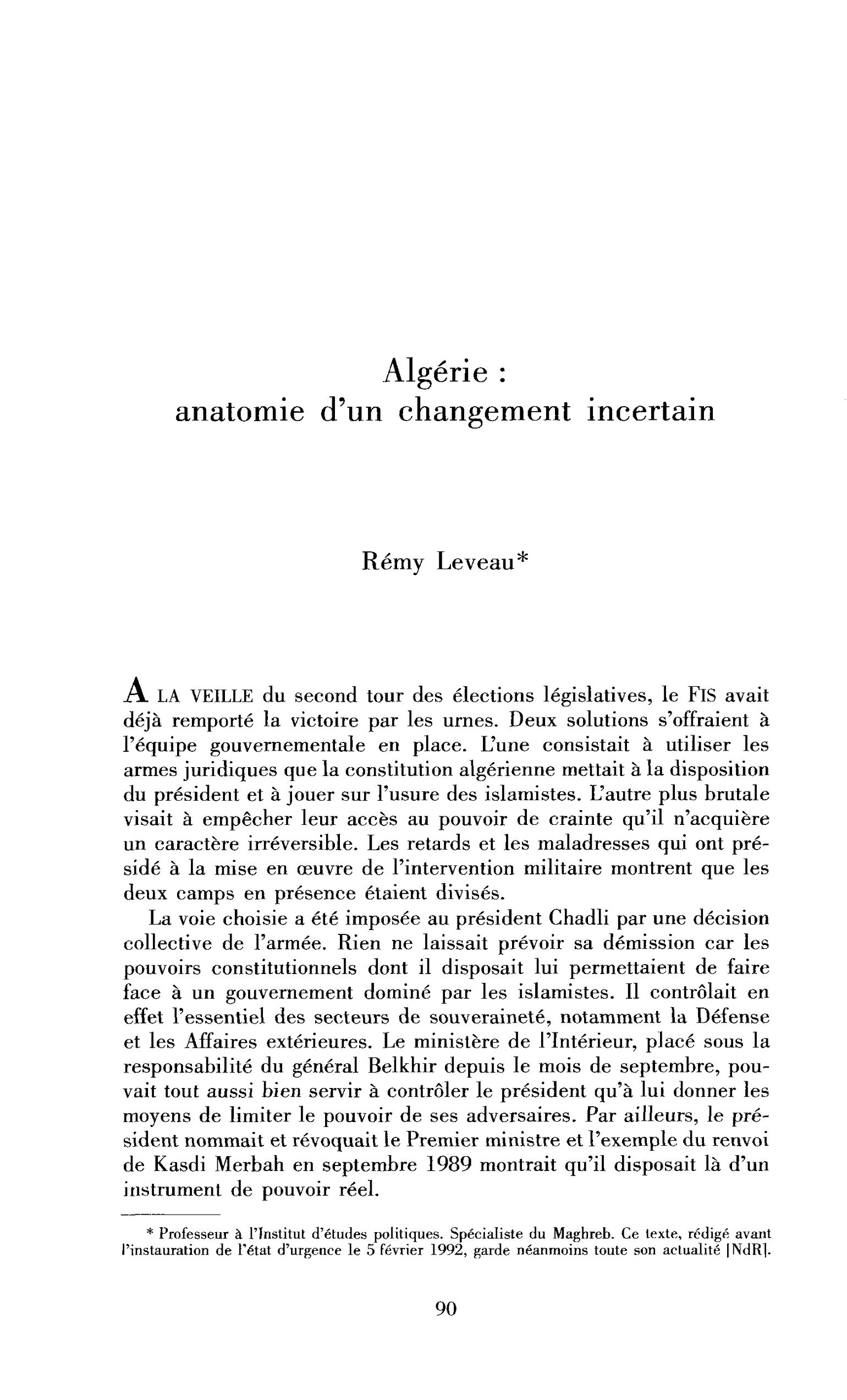 Anatomie d’un coup d’État