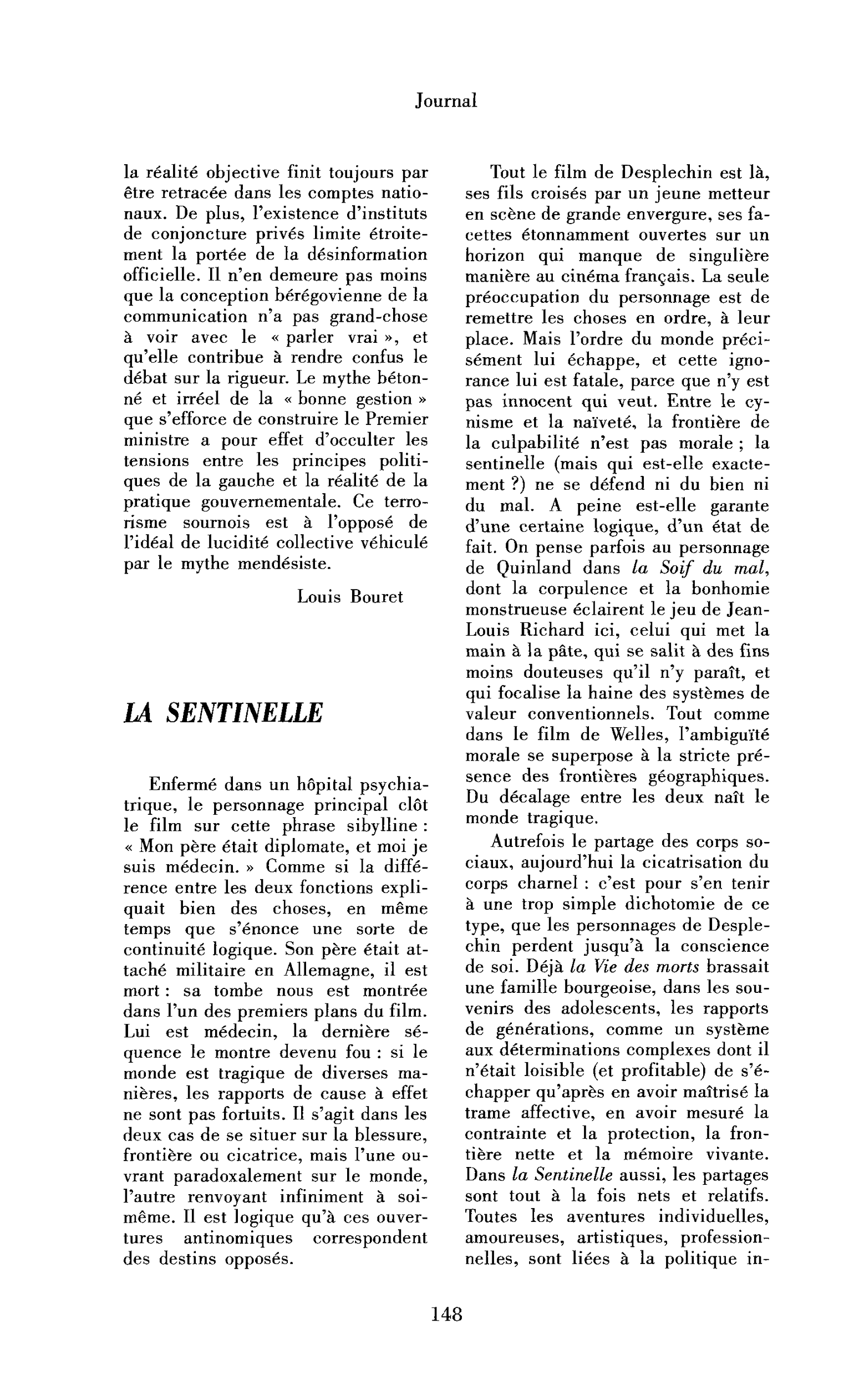 La Sentinelle