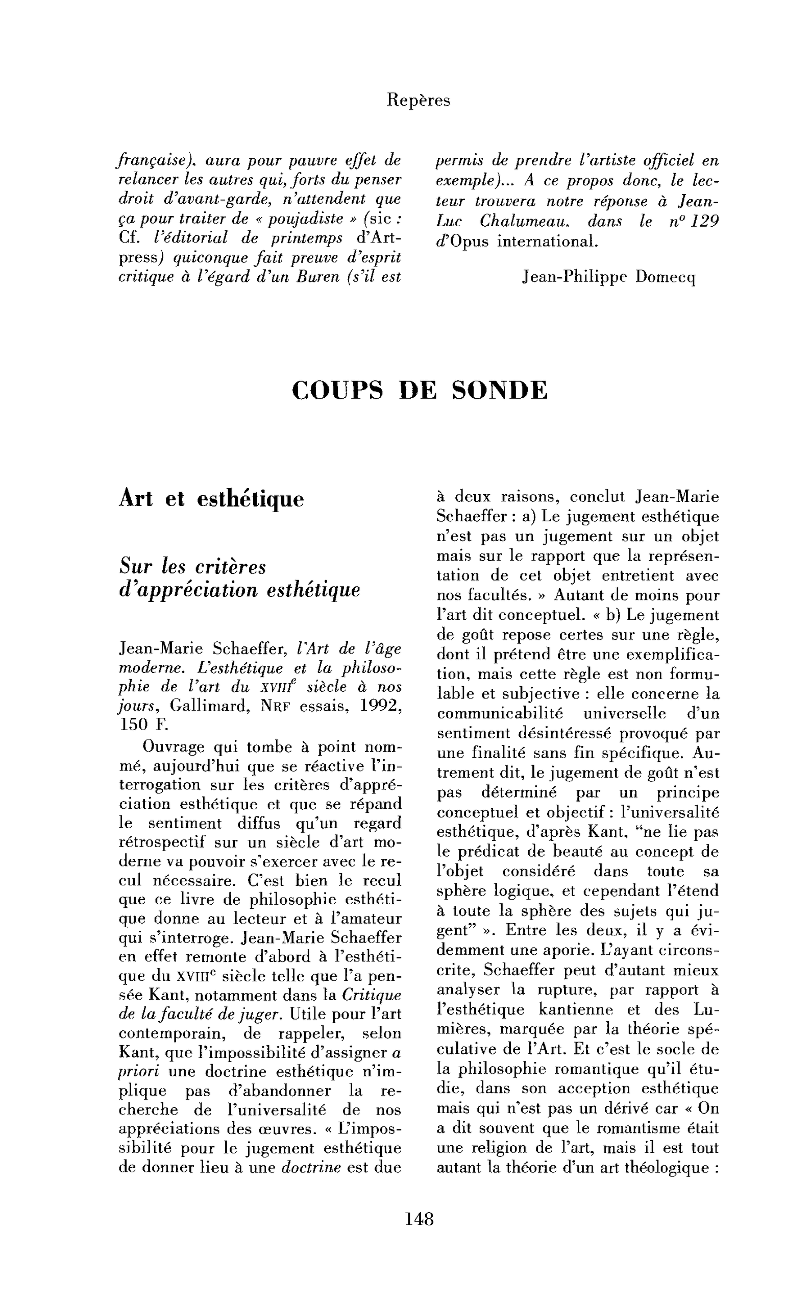 Art et esthétique
