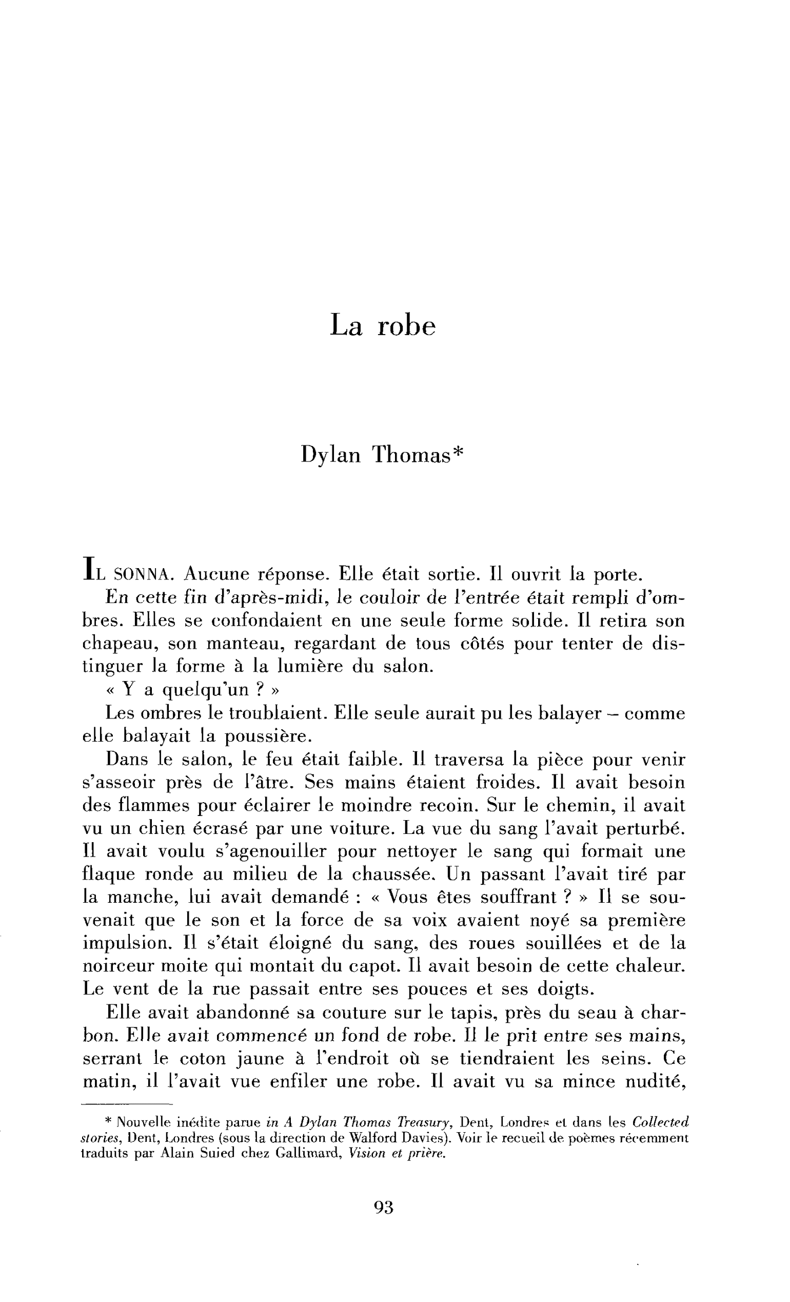 La robe