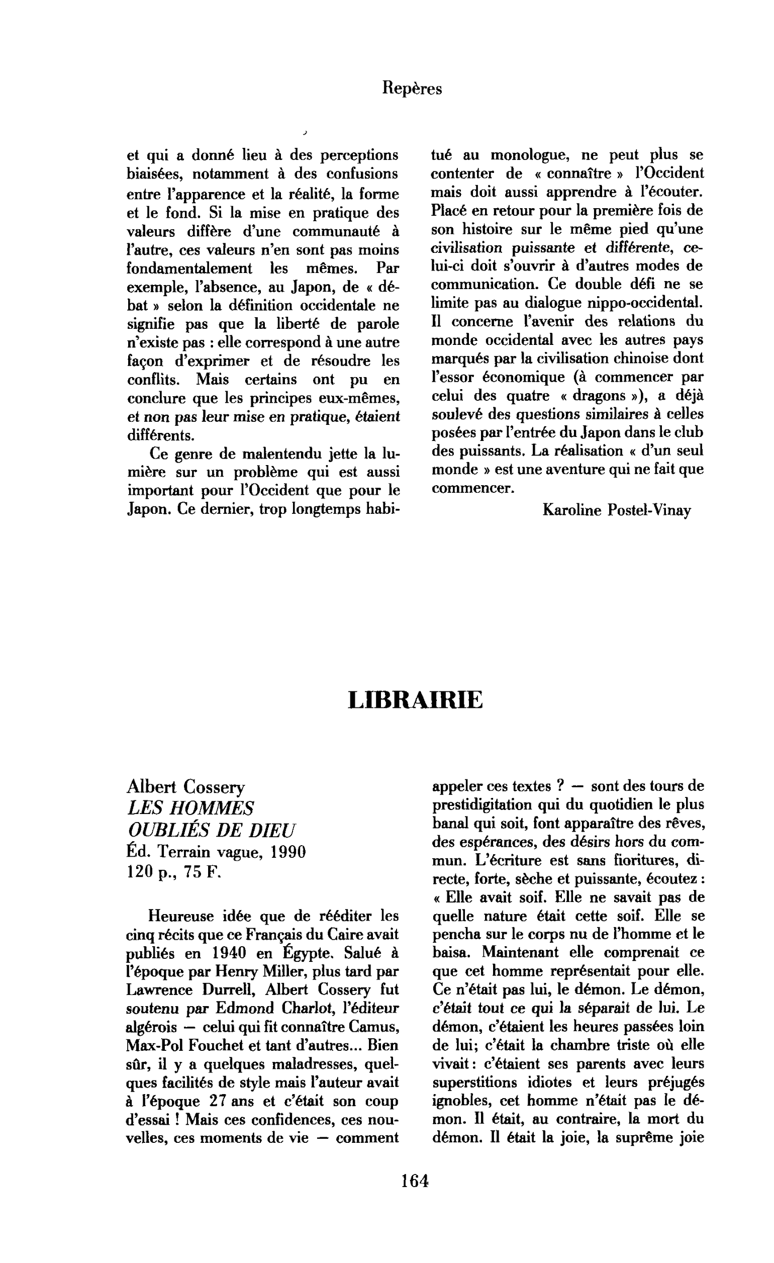 Albert Cossery : les Hommes oubliés de Dieu