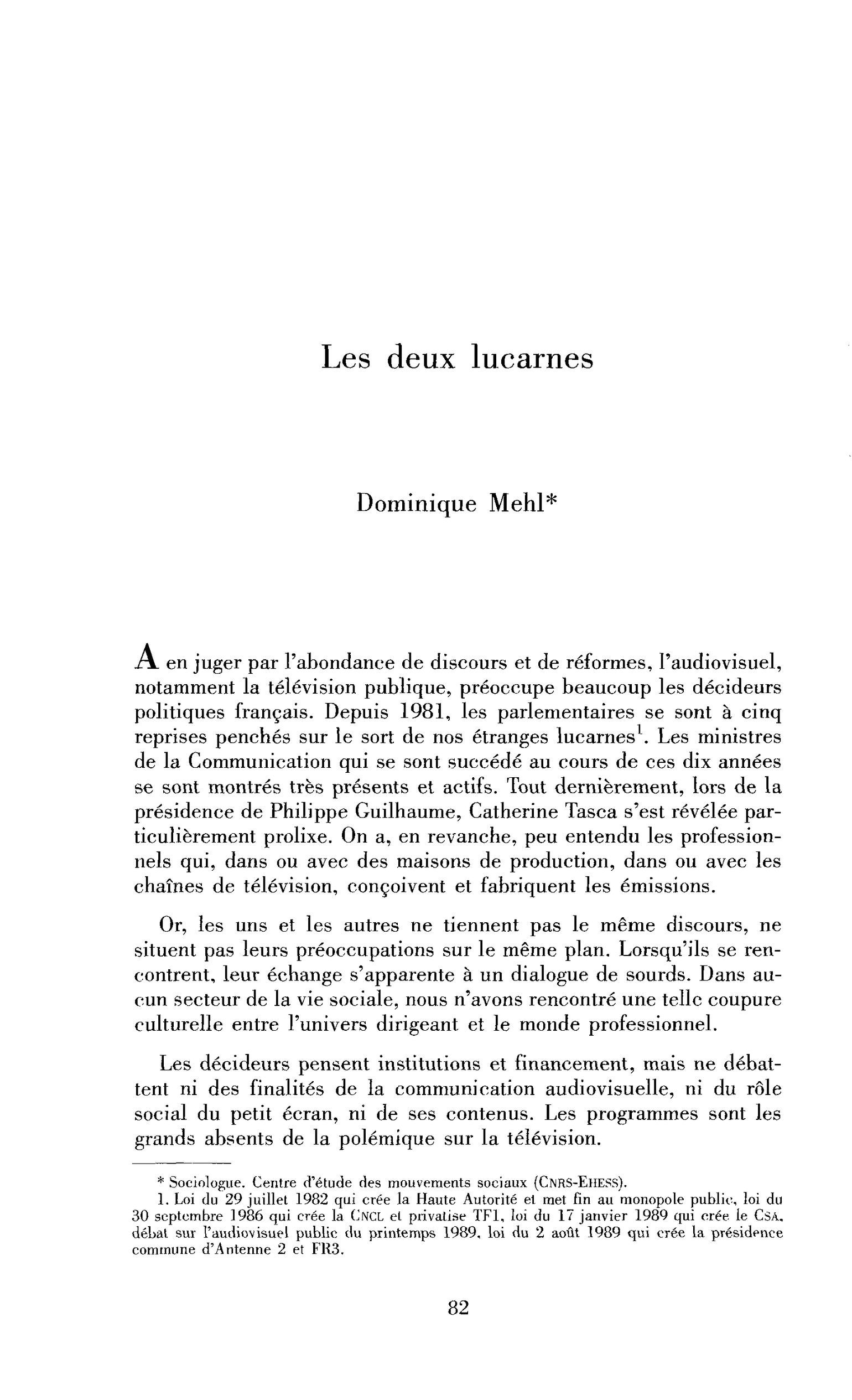 Les deux lucarnes