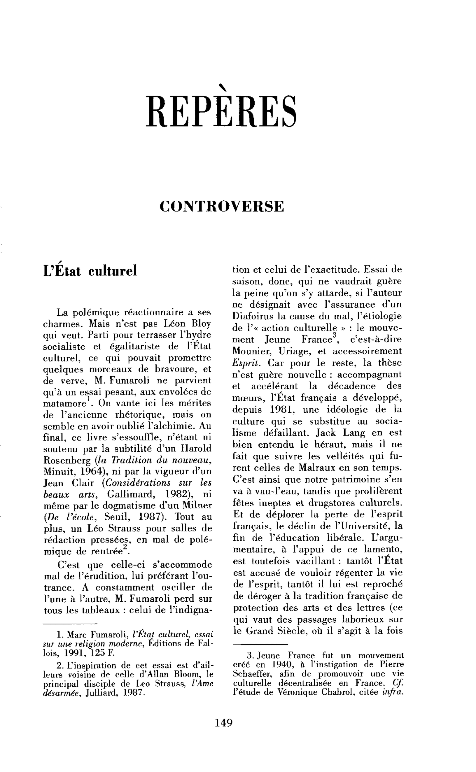 L’État culturel
