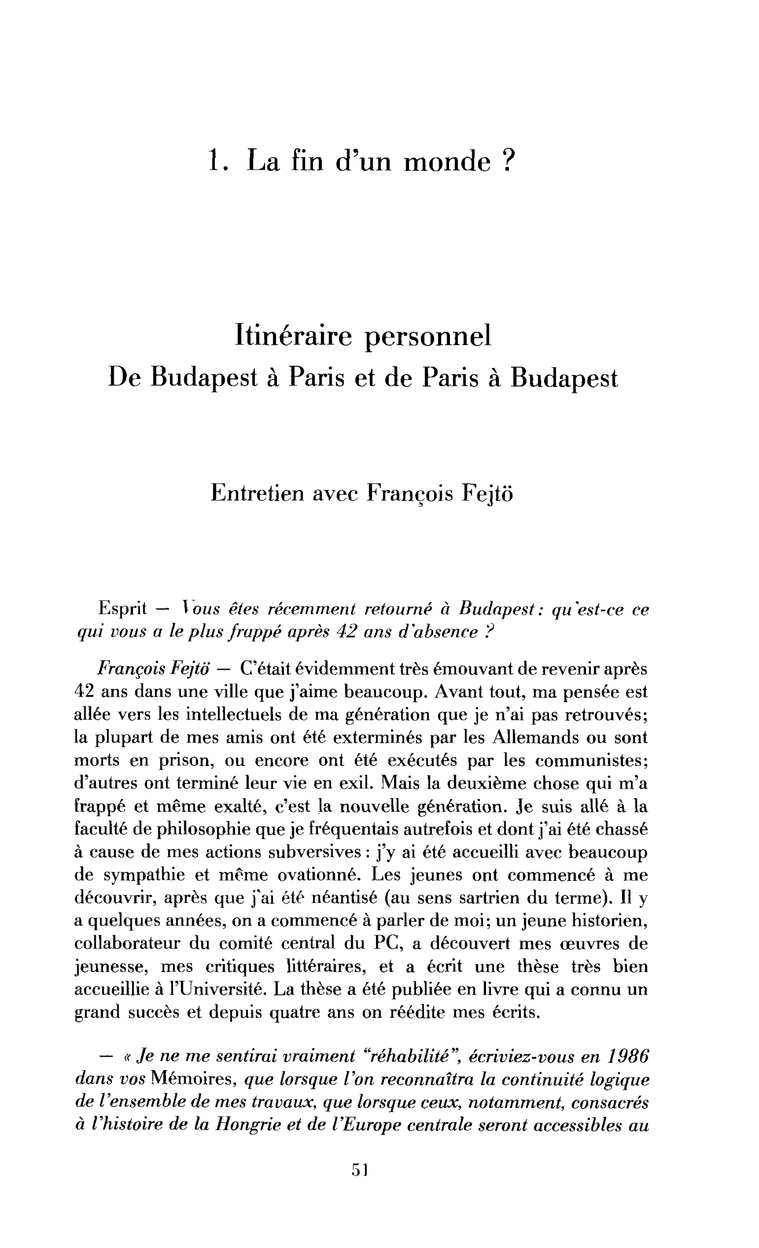 Budapest - Paris - Budapest
