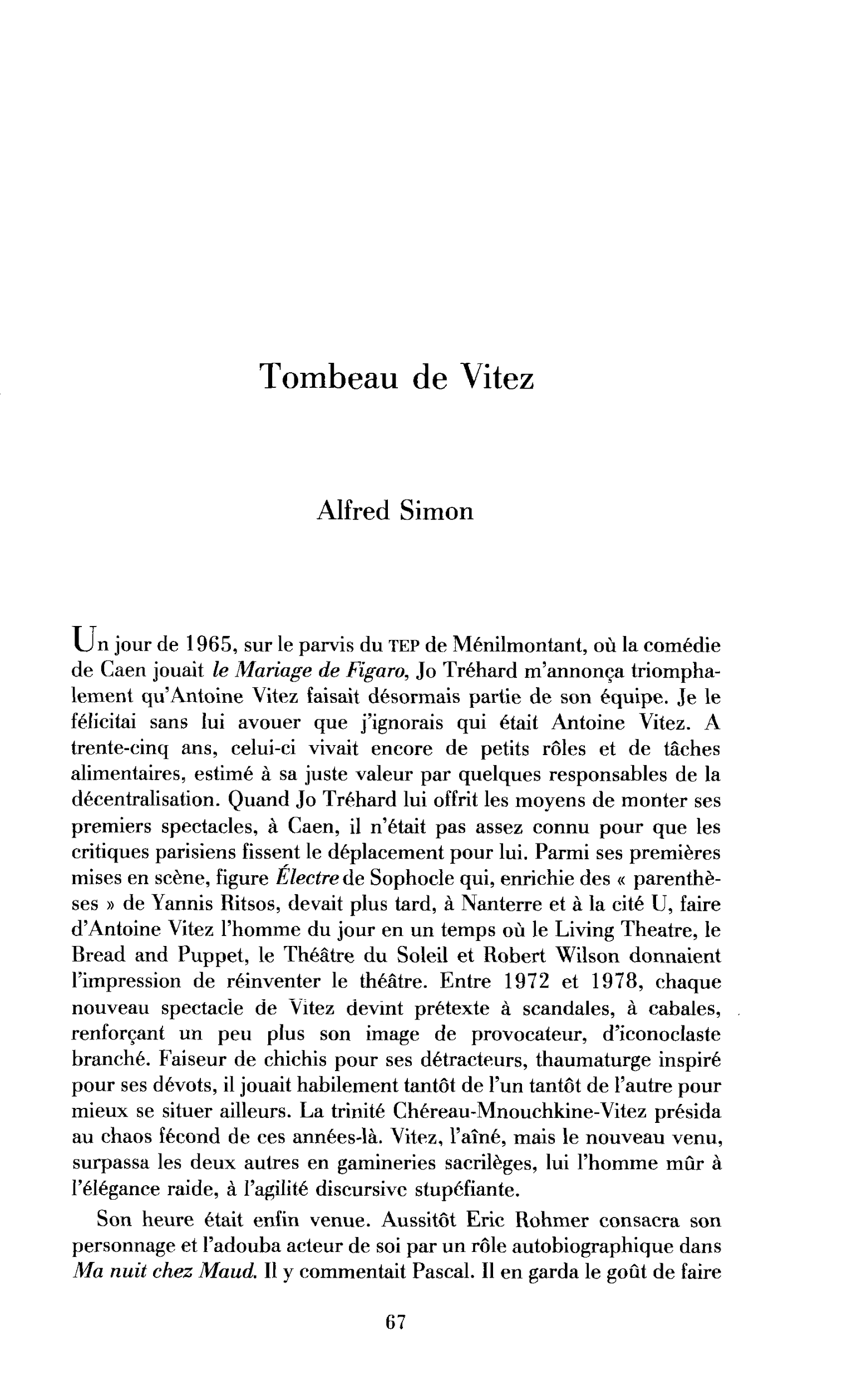 Tombeau de Vitez