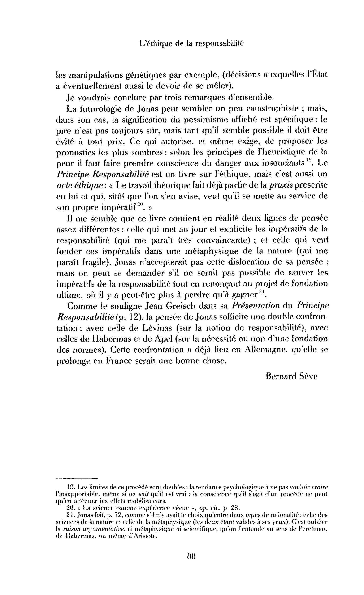 L’État et la société française en l’an 2000