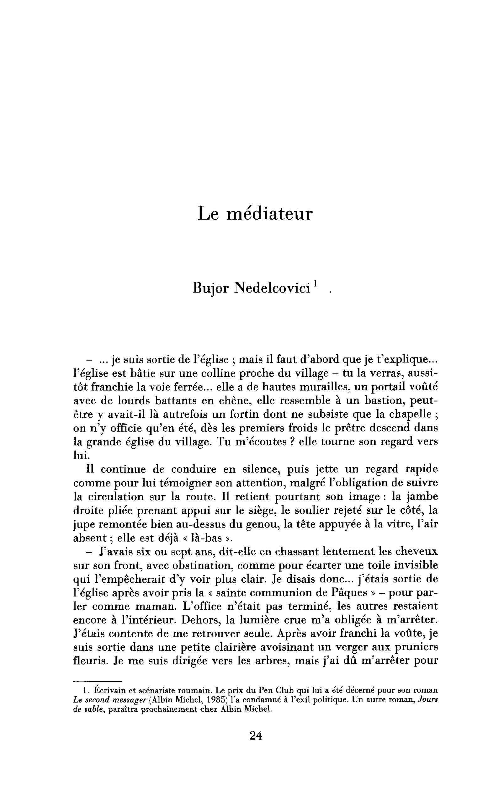 Le médiateur