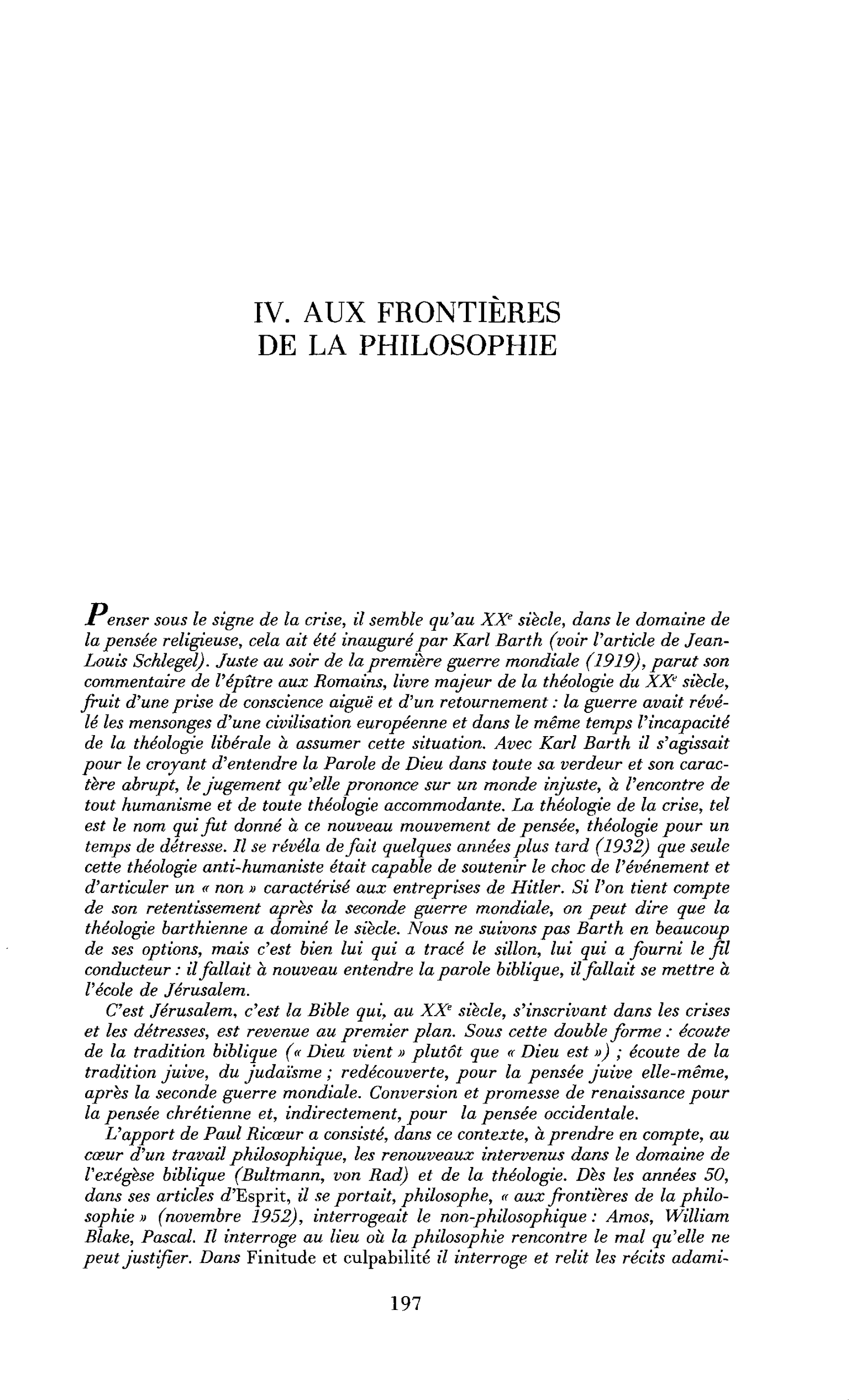 Introduction : aux frontières de la philosophie