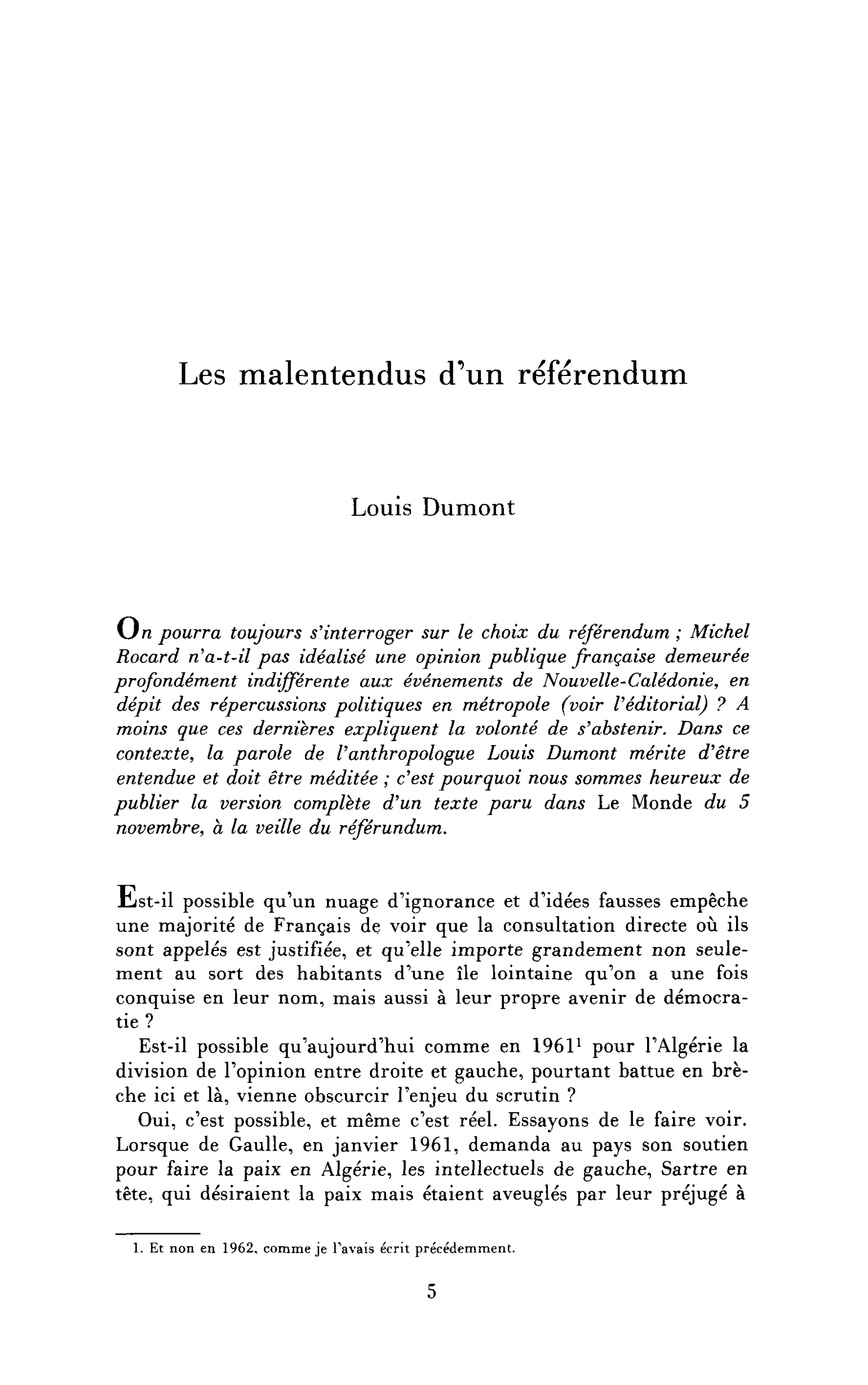 Les malentendus d’un référendum