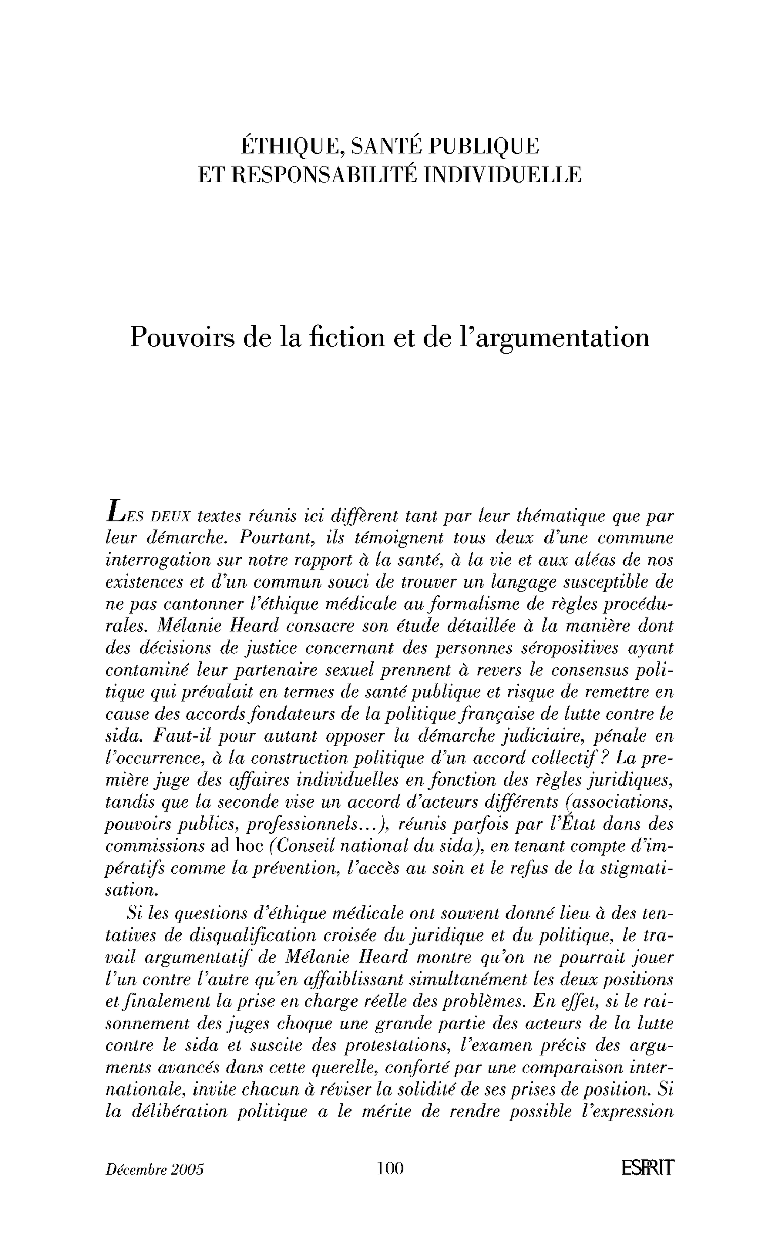 Introduction. Pouvoirs de la fiction et de l’argumentation