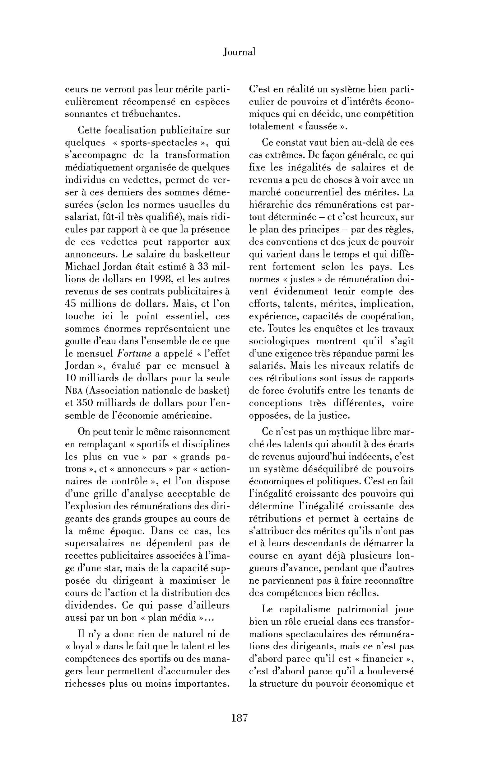 Les limites du keynésianisme. À propos du volet socio-économique du programme du PS