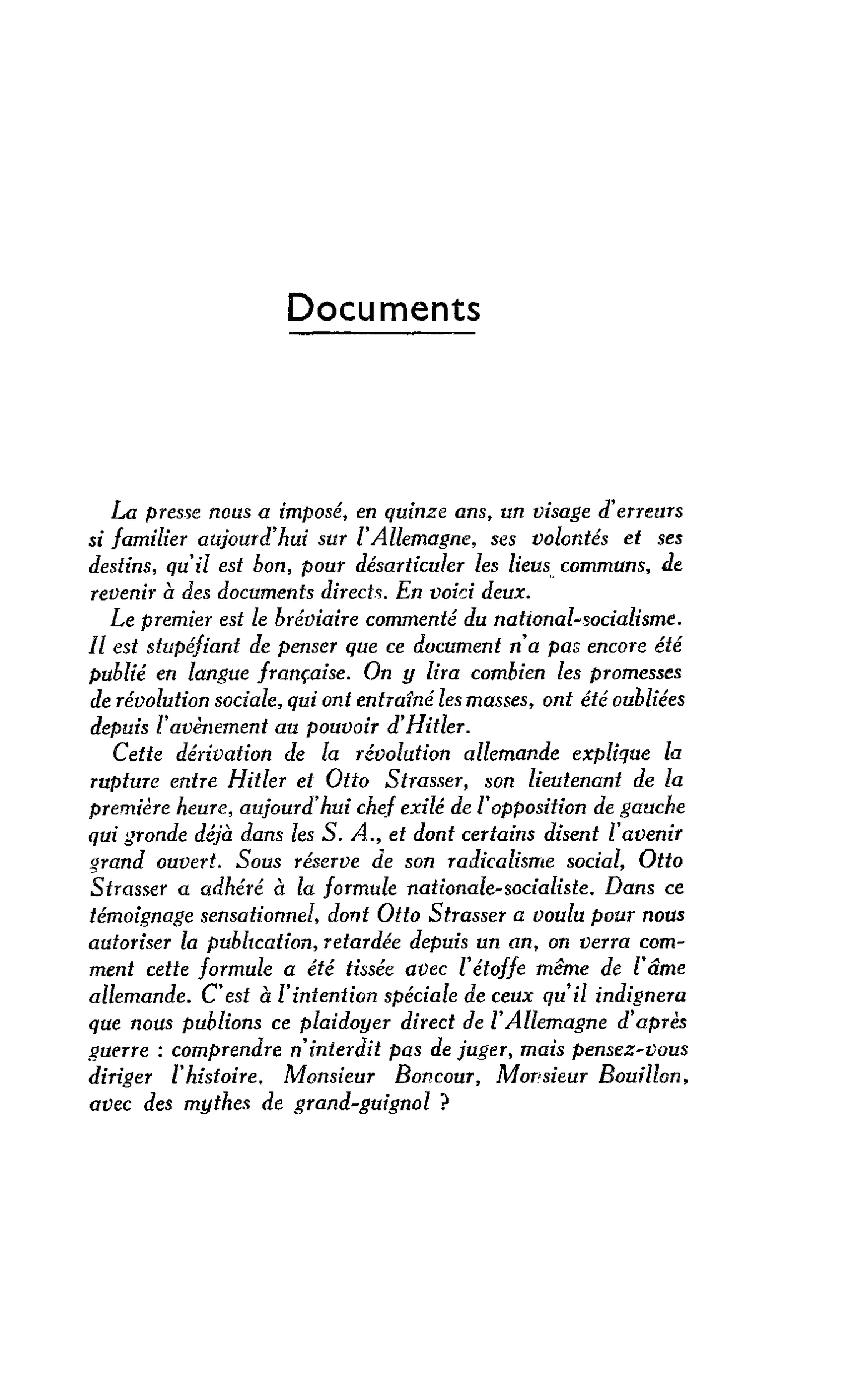 Documents