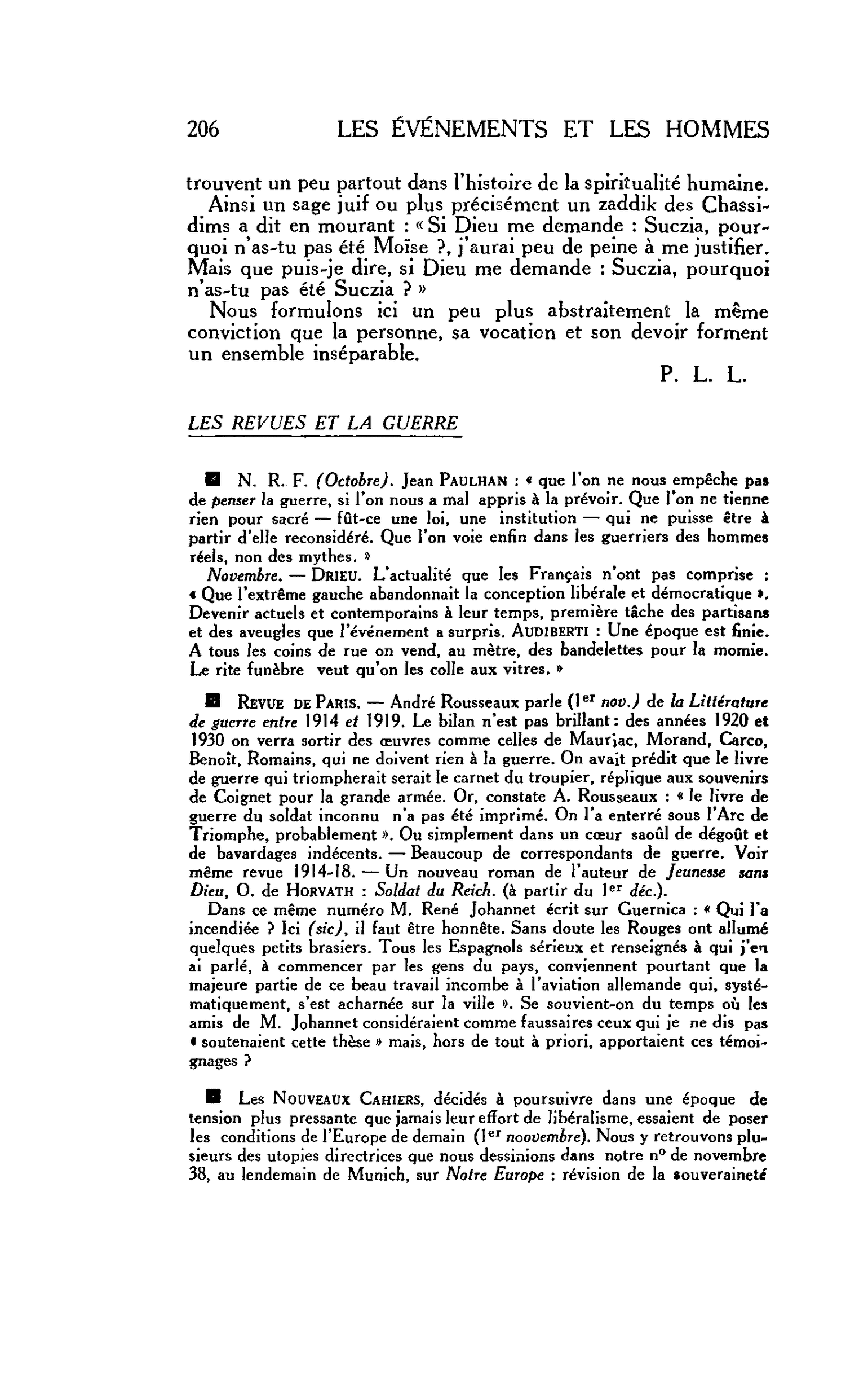 LA CITE : Les Nouveaux Cahiers