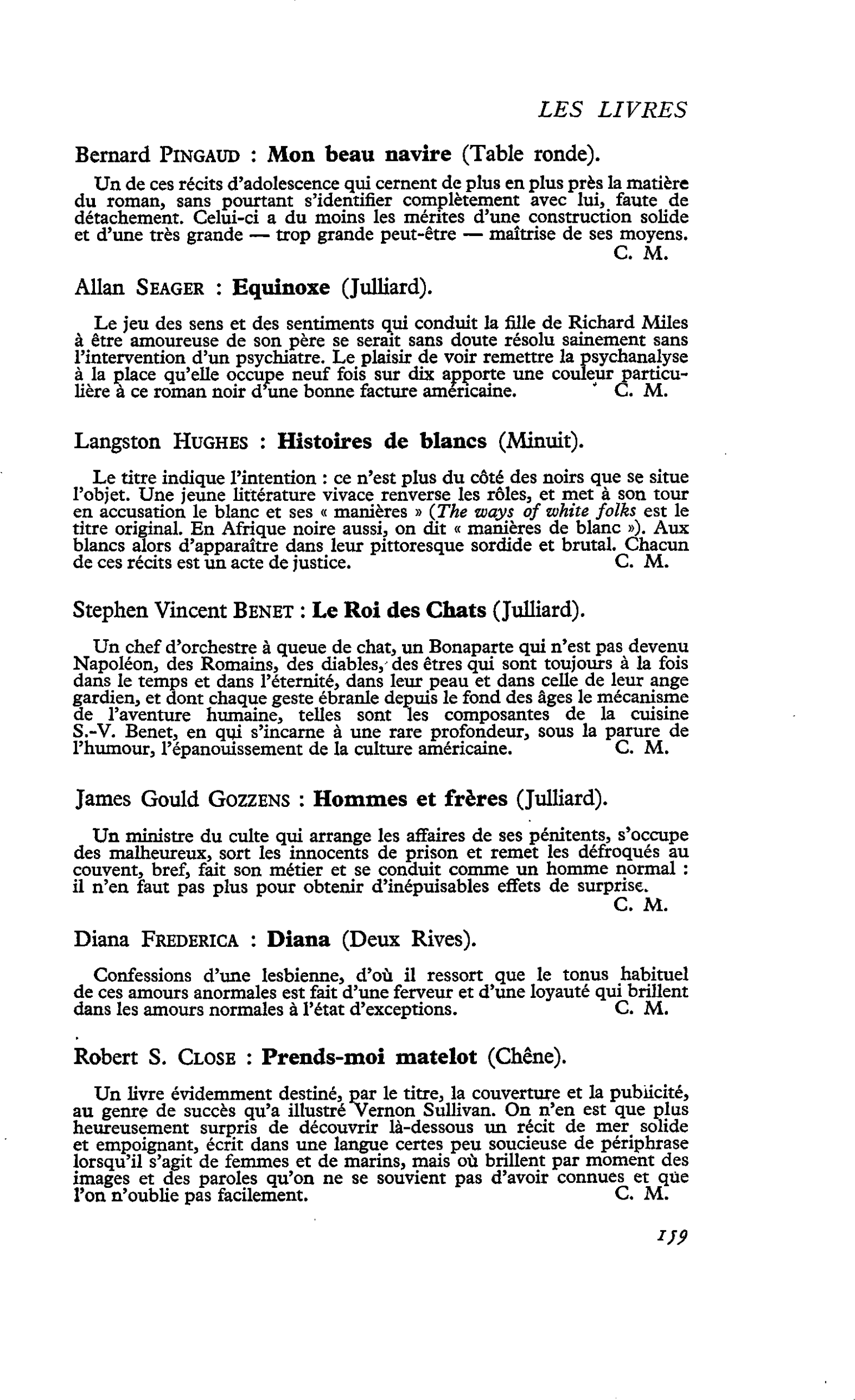 Robert S. Close : Prends-moi matelot