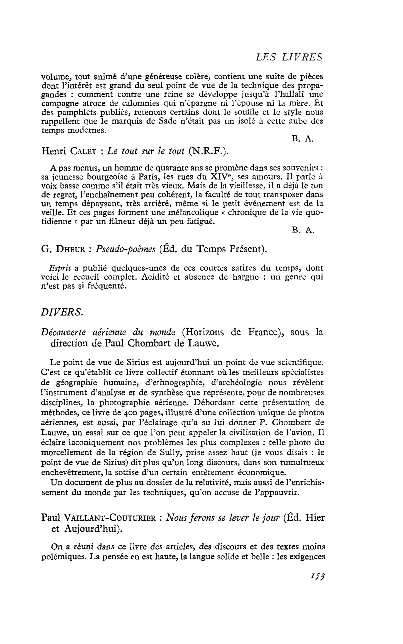 Découverte aérienne du monde