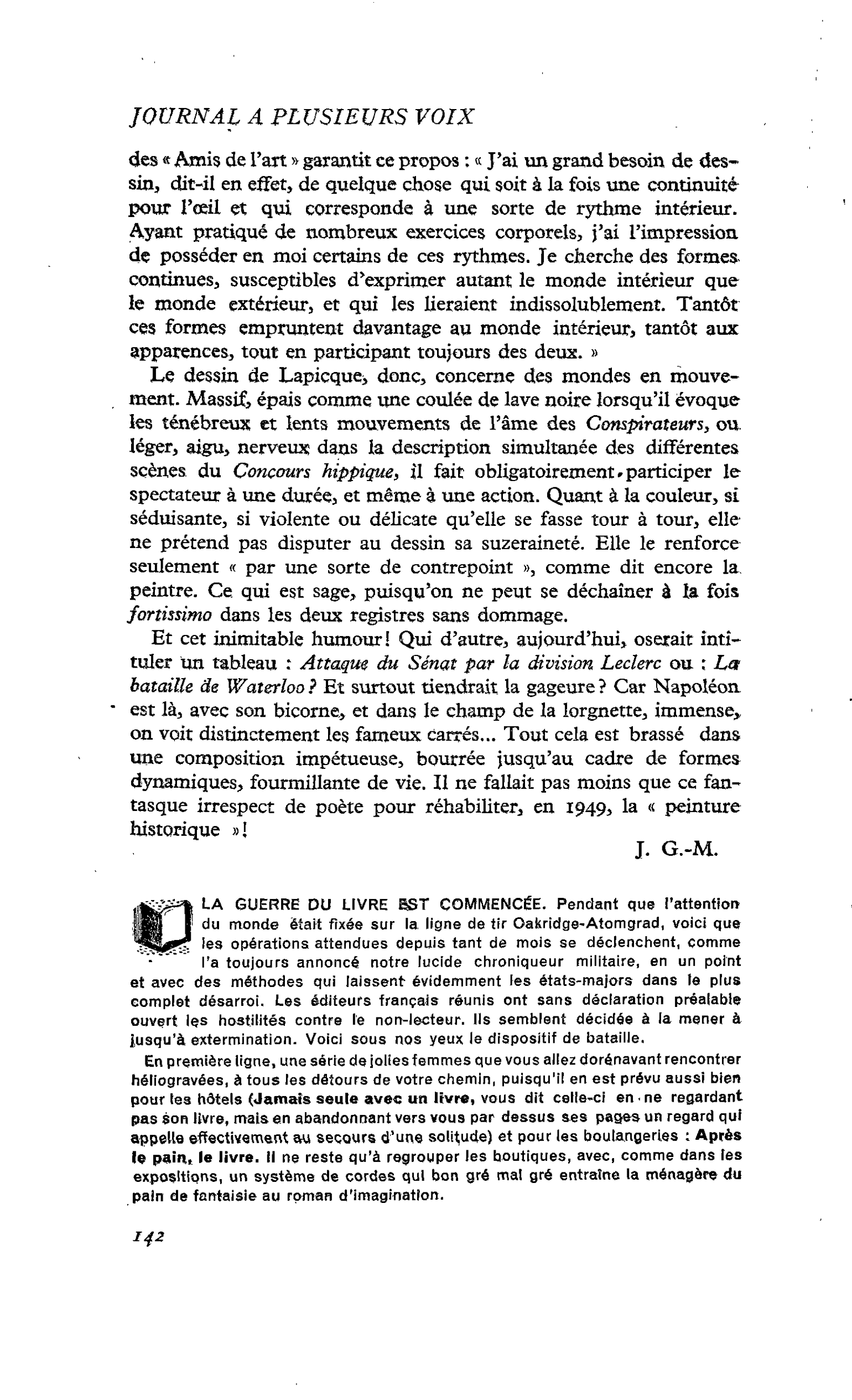 LA GUERRE DU LIVRE EST COMMENCÉE
