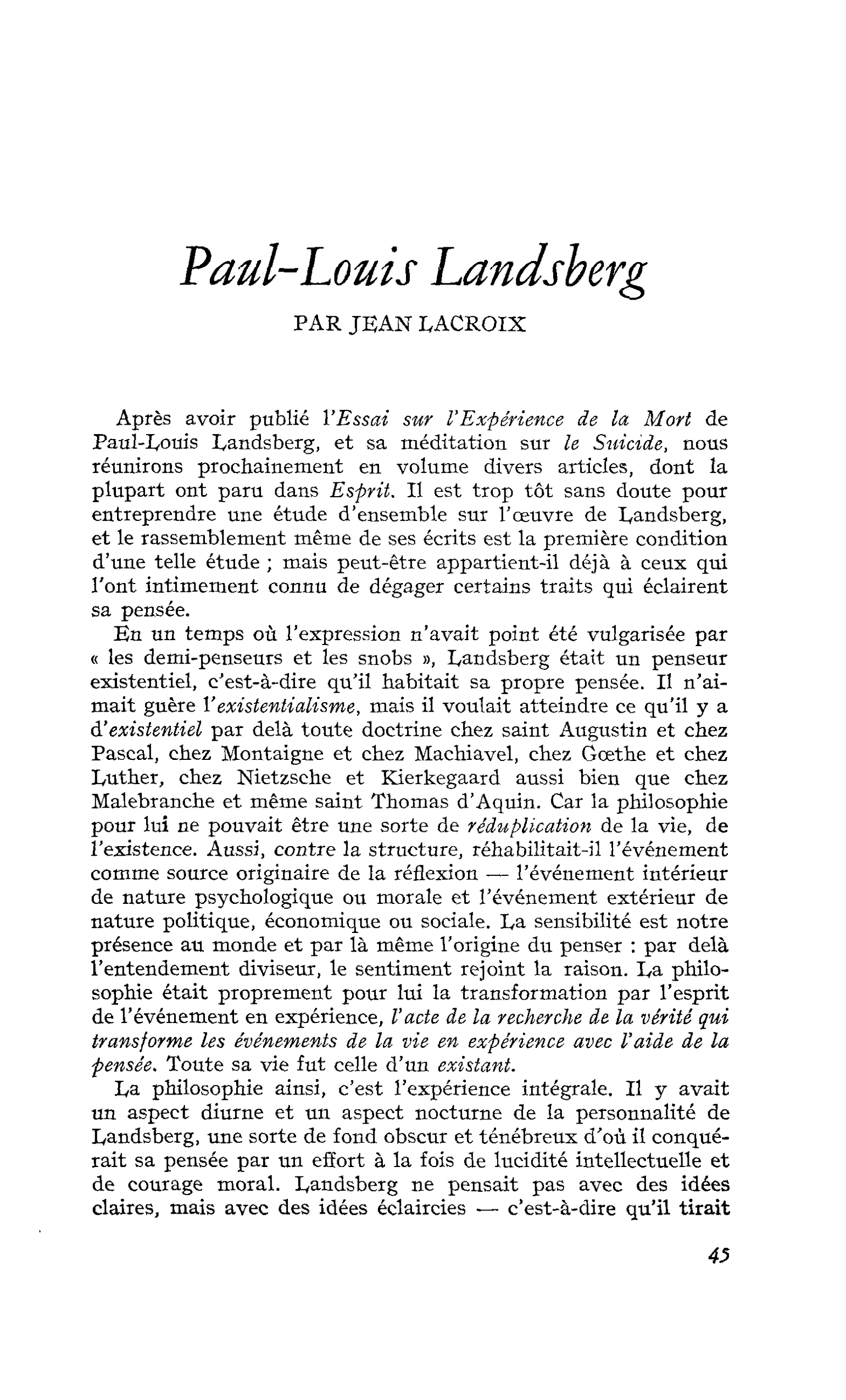 Paul-Louis Landsberg