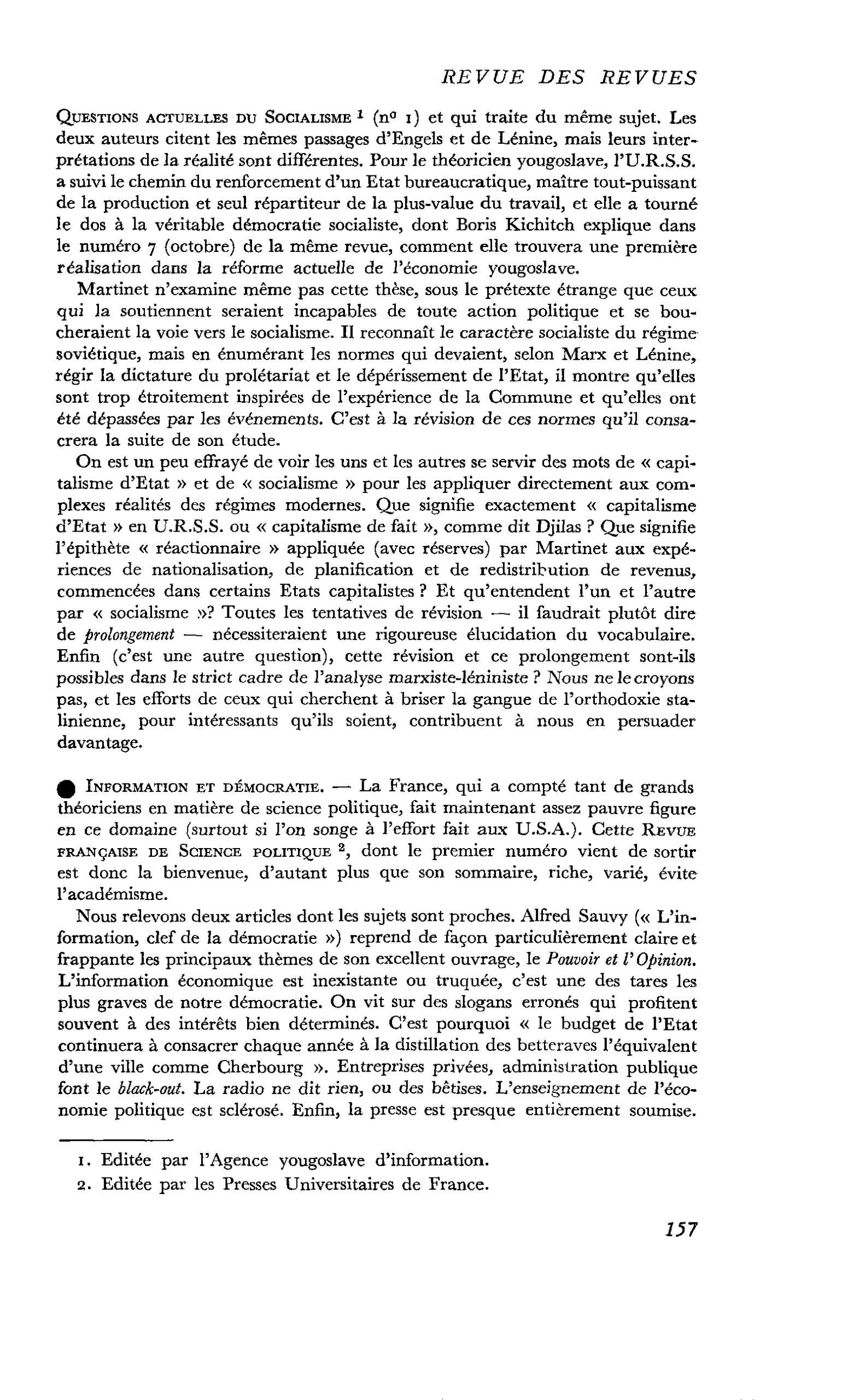 Information et démocratie