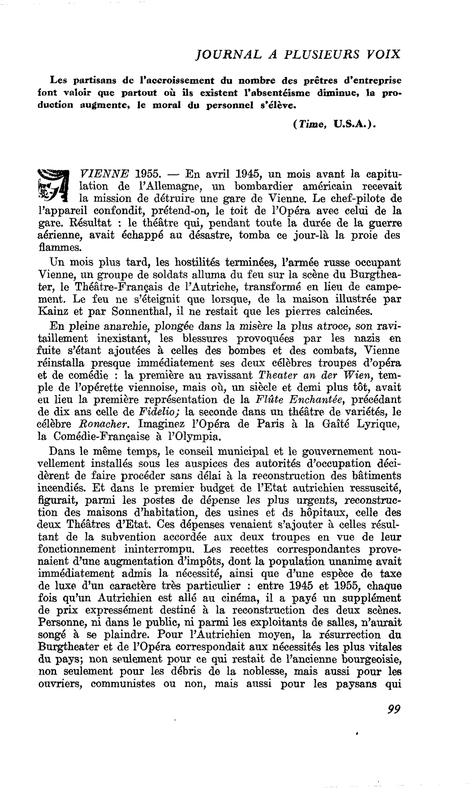 VIENNE 1955